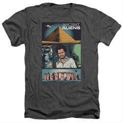 Ancient Aliens Shirt Comic Page Heather Charcoal T-Shirt
