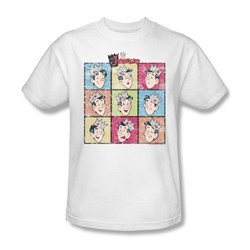Archie Shirt Jughead Faces White T-Shirt