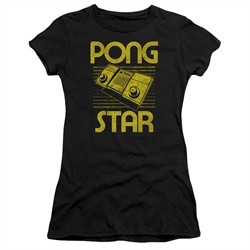 Atari Juniors Shirt Pong Star Black T-Shirt