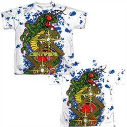 Atari Shirt Centipede Insect Attack Sublimation Youth T-Shirt Front/Back Print
