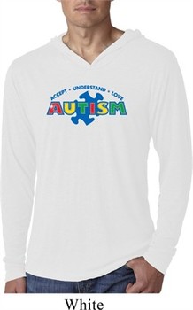 Autism Accept Understand Love Lightweight Hoodie Shirt