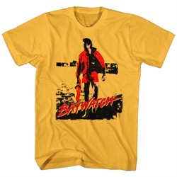 Baywatch Shirt Mitch Gold T-Shirt