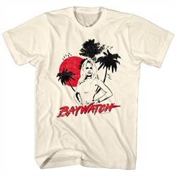 Baywatch Shirt Pamela White T-Shirt