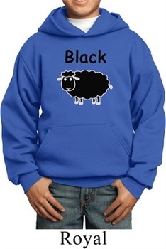 Black Sheep of the Family Funny Kids Hoodie