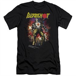 Bloodshot Shirt Slim Fit Comic Black T-Shirt