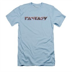 Concord Music Group Shirt Slim Fit Fantasy 80's Light Blue T-Shirt