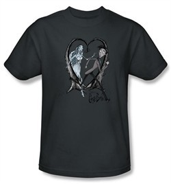 Corpse Bride Kids T-Shirt Warner Bros Runaway Groom Youth Shirt