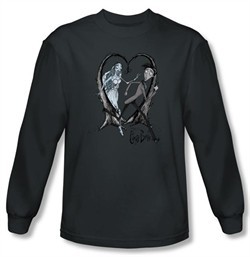 Corpse Bride Long Sleeve T-Shirt Warner Bros Runaway Groom Shirt