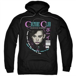 Culture Club Hoodie Color By Numbers Black Sweatshirt Hoody