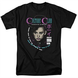 Culture Club Shirt Color By Numbers Black T-Shirt