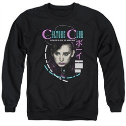 Culture Club Sweatshirt Color By Numbers Adult Black Sweat Shirt