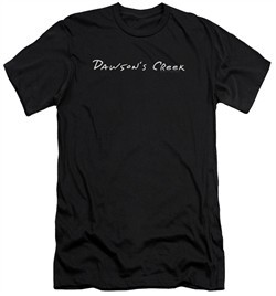 Dawson's Creek Slim Fit Shirt Logo Black T-Shirt