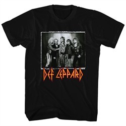 Def Leppard Shirt World Tour Black T-Shirt
