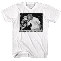 Digital Underground Shirt Tupac White T-Shirt