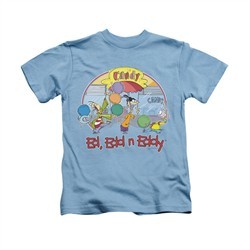 Ed, Edd N Eddy Shirt Kids Jawbreakers Carolina Blue Youth Tee T-Shirt