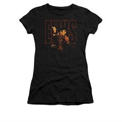 Elvis Presley Shirt Juniors Take My Hand Black T-Shirt