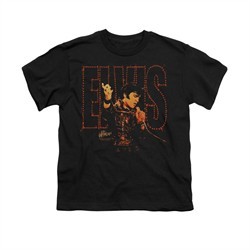Elvis Presley Shirt Kids Take My Hand Black T-Shirt