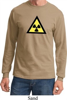 Fallout Shirt Radioactive Triangle Long Sleeve Tee T-Shirt