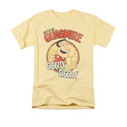 Family Guy Shirt Quagmire Yellow T-Shirt