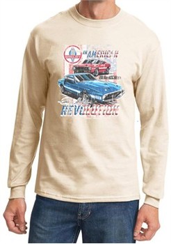 Ford Mustang Shirt American Revolution Long Sleeve Shirt