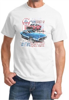 Ford Mustang Shirt American Revolution Tee T-shirt