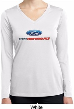 Ford Performance Parts Ladies Dry Wicking Long Sleeve Shirt