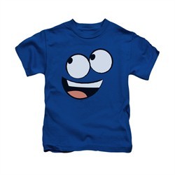 Foster's Home For Imaginary Friends Shirt Kids Blue Face Royal Blue Youth Tee T-Shirt