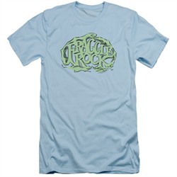 Fraggle Rock Slim Fit Shirt Vace Logo Light Blue T-Shirt