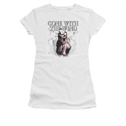 Gone With The Wind Shirt Juniors Dancers White Tee T-Shirt