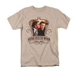 Gone With The Wind Shirt Kissed Adult Sand Tee T-Shirt
