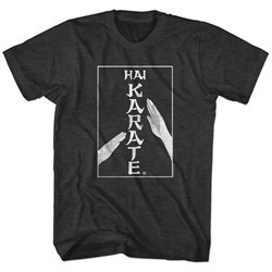 Hai Karate Shirt Chop Black Heather T-Shirt