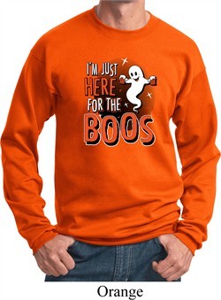 Halloween I'm Here for the Boos Sweatshirt