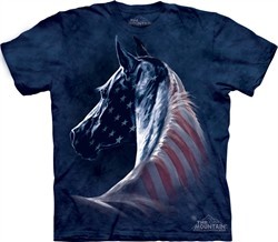 horse tie dye shirt