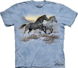 horse tie dye shirt