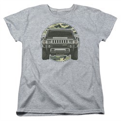 Hummer Womens Shirt Lead Or Follow Athletic Heather T-Shirt