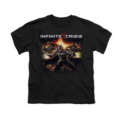 Infinite Crisis Shirt Kids Batman Black T-Shirt