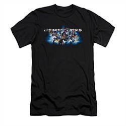 Infinite Crisis Shirt Slim Fit Wonder Woman Black T-Shirt