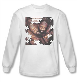 Issac Hayes Shirt Concord Music To Be Continued White Long Sleeve Tee