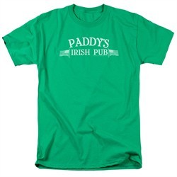 It's Always Sunny In Philadelphia Shirt Paddys Logo Kelly Green T-Shirt