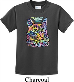 Kids Cat Tee Love Cat Youth T-shirt