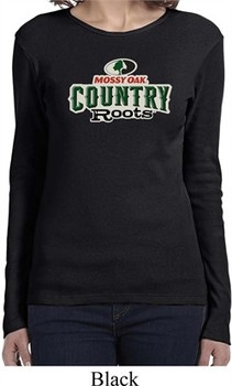 Ladies Mossy Oak Country Roots Long Sleeve Shirt