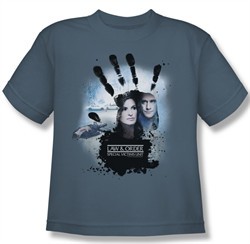 Law & Order: SVU Shirt Kids Hand Slate Youth Tee T-Shirt
