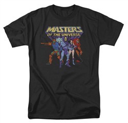 Masters Of The Universe Shirt Team Of Villains Adult Navy Tee T-Shirt
