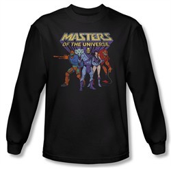 Masters Of The Universe Shirt Team Of Villains Long Sleeve Navy Tee