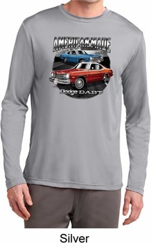 Mens American Made Dodge Dart Dry Wicking Long Sleeve Shirt
