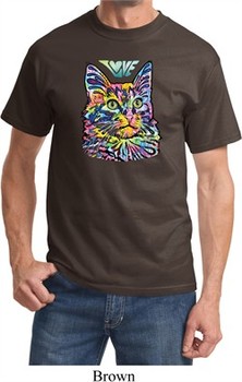 Mens Cat Tee Love Cat T-shirt