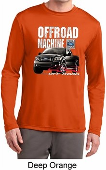 Mens Ford Shirt F-150 4X4 Off Road Machine Dry Wicking Long Sleeve