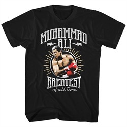 Muhammad Ali Shirt Of All Time Black T-Shirt