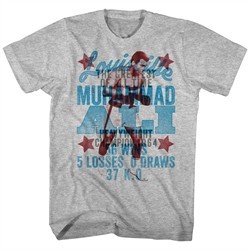 Muhammad Ali Shirt Overlay Athletic Heather T-Shirt