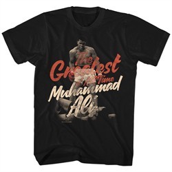 Muhammad Ali Shirt The Greatest Black T-Shirt